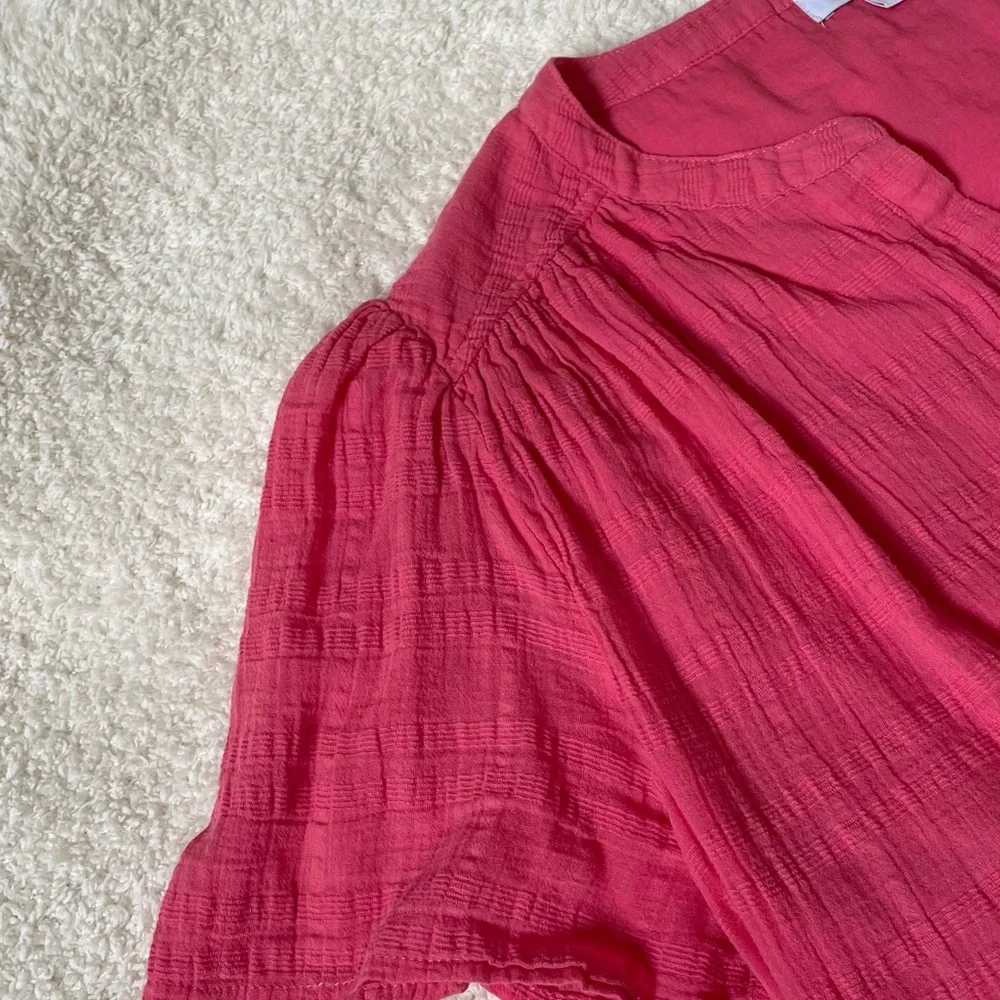 Shelby Textured Split Neck Top XL Sun-kissed coral
Evereve - Picture 13 of 13